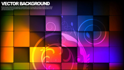 Fashion three-dimensional box 04 - vector material