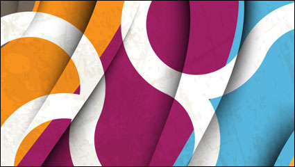 Gorgeous fashion background 01 - vector material