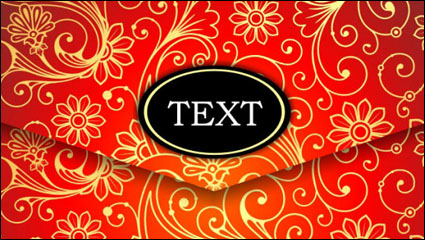 Dazzling pattern background 03 - vector material