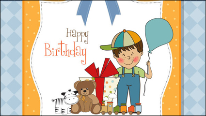 Cute cartoon illustrator 04 - vector material