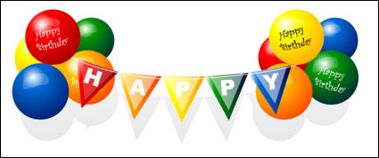 Happy Birthday Balloon Vector