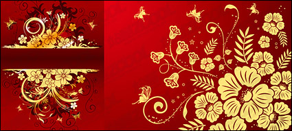 exquisite pattern vector material