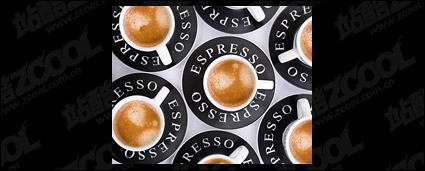 Overlooks the picture quality coffee background material