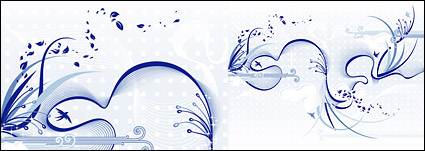 Abstract illustrations vector material