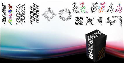 Practical trend pattern vector material-2