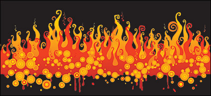 Vector material fire