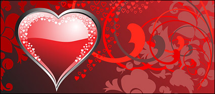 Heart-shaped vector material-2
