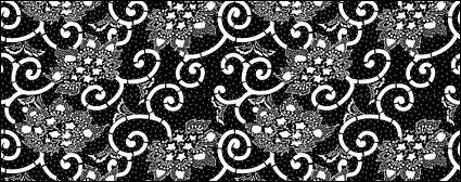 Vector traditional tiled background material-1